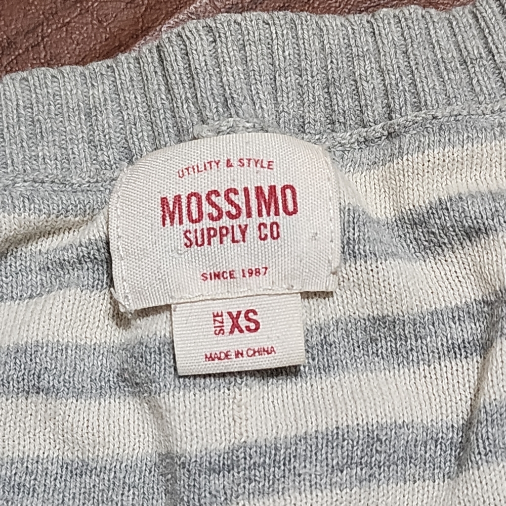 Striped V-Neck Sweater - Picture 3 of 6